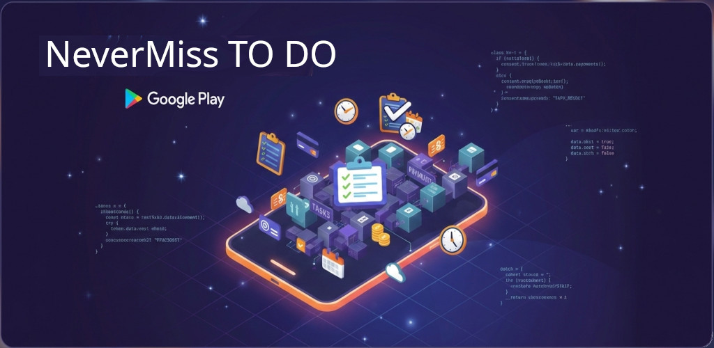 NeverMiss App Hero